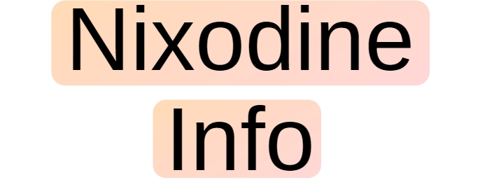 Nixodine info