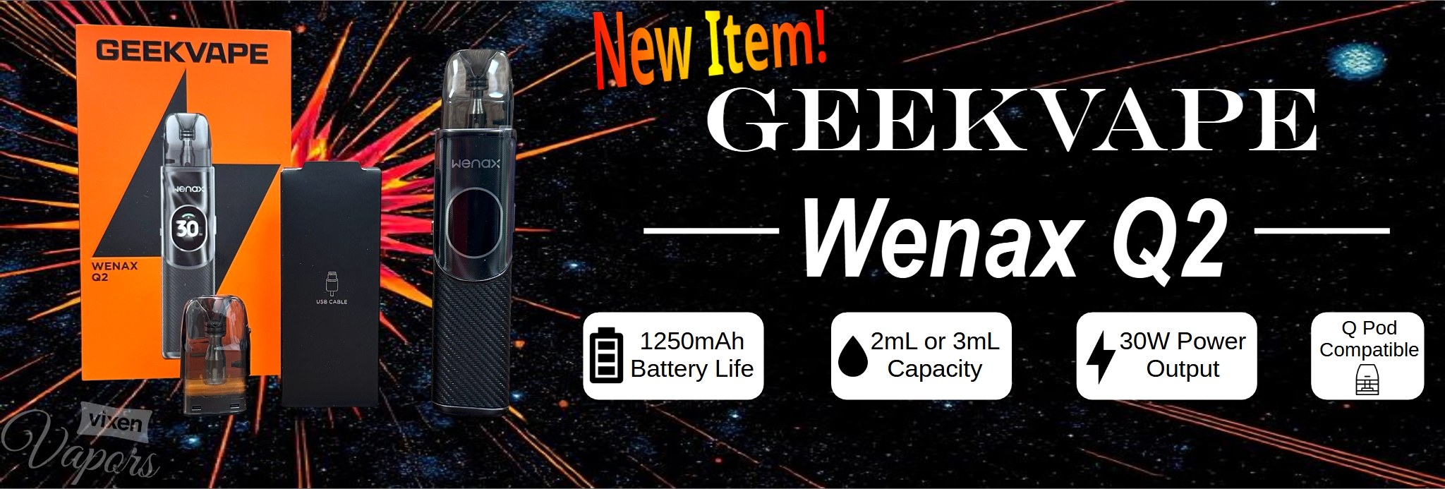 wenax-Q2-New stock new items